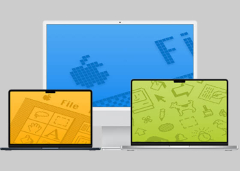 macOS Sequoia 内置的经典 Macintosh 图形壁纸免费下载 – 经典怀旧