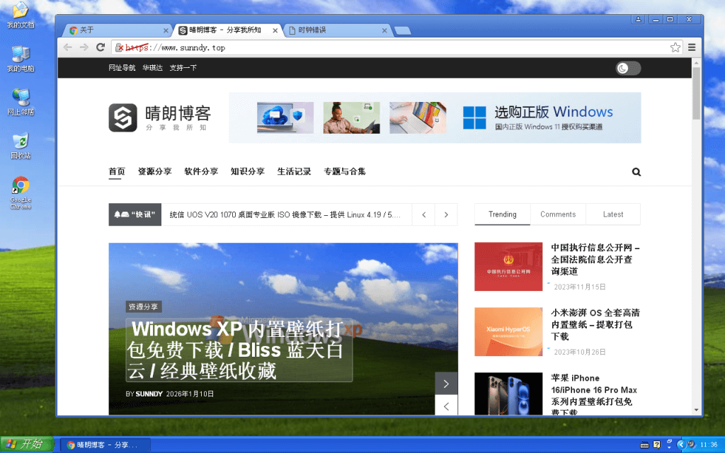 强制使用 HTTP 进行访问网站