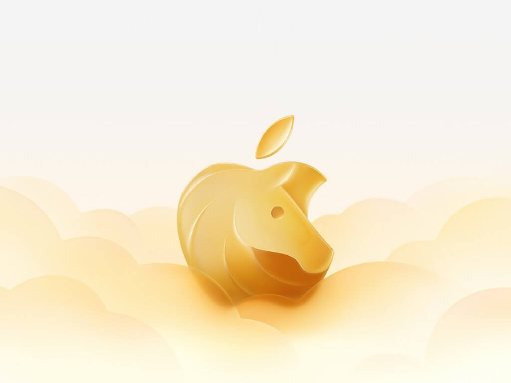 Apple 2026 马年生肖壁纸